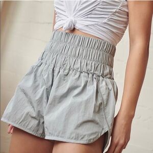 Free People Movement The Way Home Shorts in grey